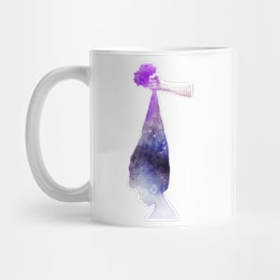 Hair Fist in Amethyst Mug